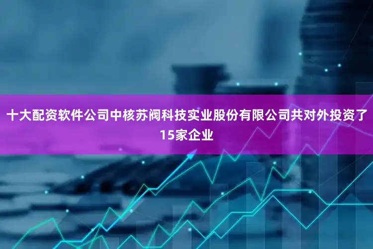 十大配资软件公司中核苏阀科技实业股份有限公司共对外投资了15家企业